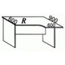 Стол криволинейный СФ259   1504х900х760