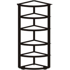 Стеллаж угловой 42.35   370х370х1860
